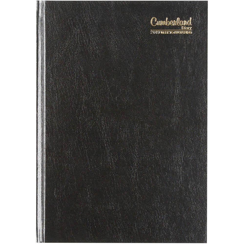 Cumberland 2020 Business Diary Week To View A5 Black 