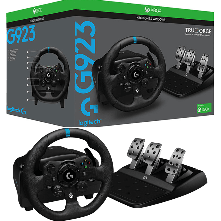 Logitech G923 Trueforce Racing Wheel Xbox One - Xbox Series X