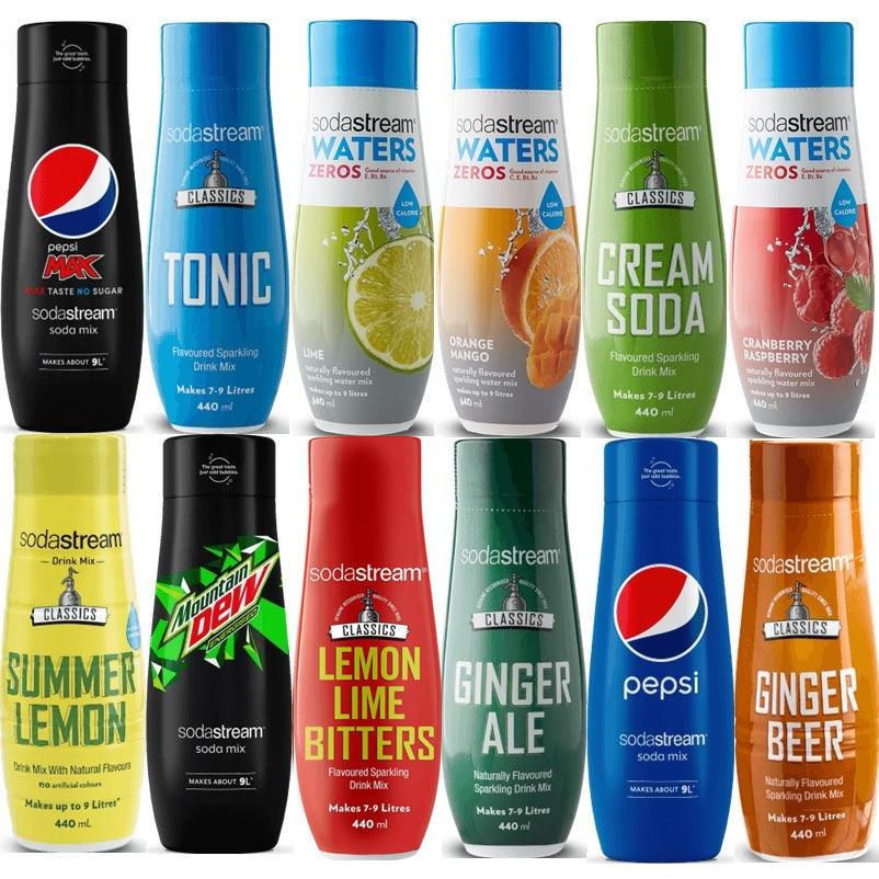 Køb SodaStream - Pepsi Max Lime (6 pcs) - Bundle