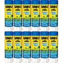 12 Pack UHU ReNature Glue Stick Magic Blue 40G Sticks Plant Based Bulk 33-00005 - SuperOffice