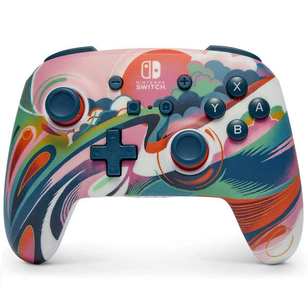 PowerA Enhanced Wireless Controller for Nintendo Switch Liquid Sunset