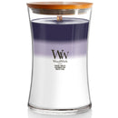 WoodWick Evening Luxe Trilogy Large Candle Crackles As It Burns 610G Hourglass