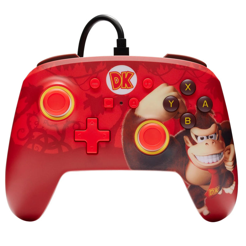 PowerA Enhanced Wired Controller for Nintendo Switch Donkey Kong Flex