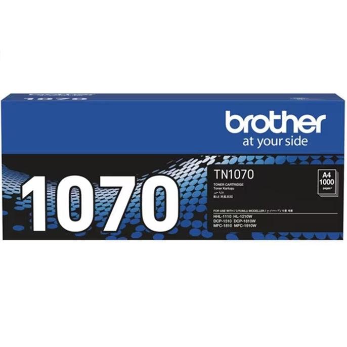 2 Pack Brother TN-1070 Toner Ink Cartridge Black Genuine TN1070 HL1110 DPC1510 MFC1810 1210W TN-1070 (2 Pack) - SuperOffice