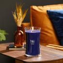 WoodWick Hinoki Dahlia Large Candle Crackles As It Burns 610G Hourglass