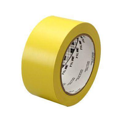 3M 764 Tape General Purpose Vinyl 50.8Mm X 32.9M Yellow 70006279338 - SuperOffice