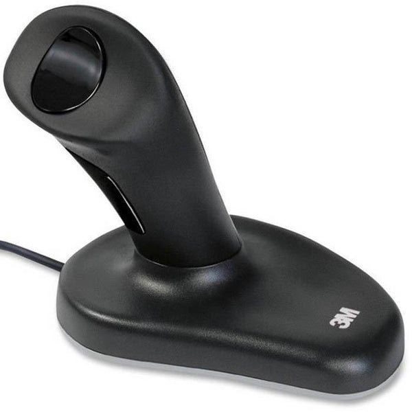 3M Em500Gps Wired Ergonomic Mouse Small Black 70071098829 - SuperOffice