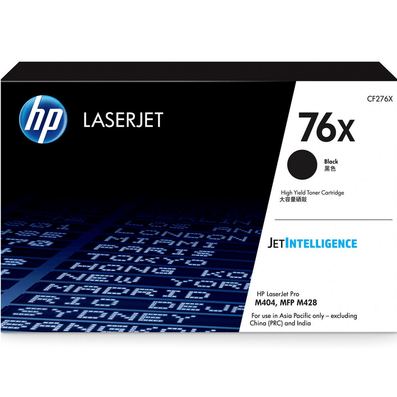 4 Pack HP 76X Toner Ink Cartridge High Yield Black CF276X LaserJet Pro M404 M428 Genuine CF276X (4 Pack) - SuperOffice