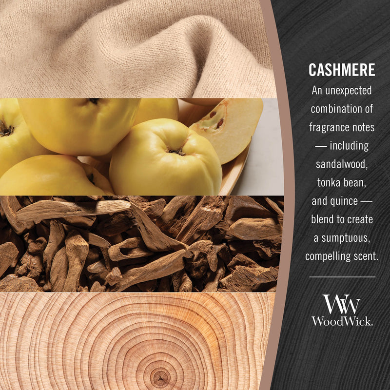 Woodwick Cashmere Candle Crackles As It Burns Ellipse Hearthwick