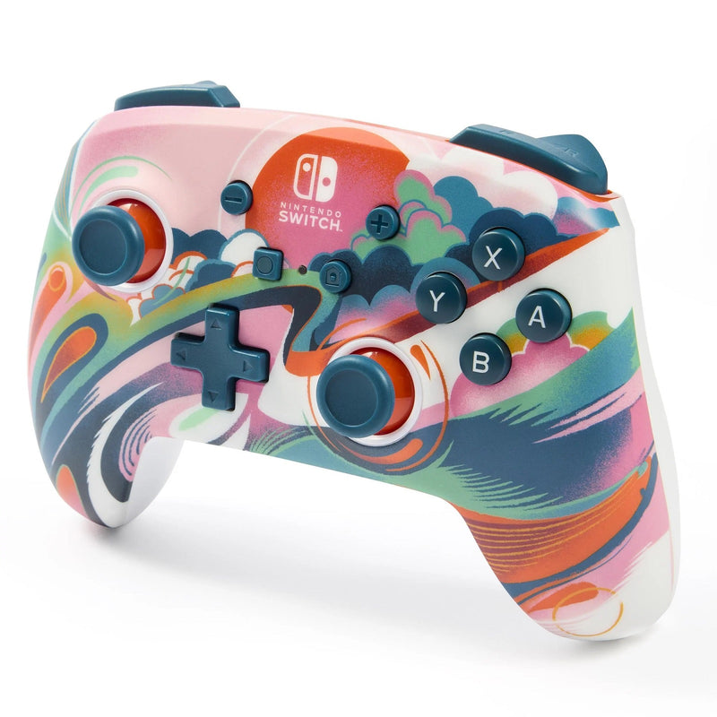 PowerA Enhanced Wireless Controller for Nintendo Switch Liquid Sunset