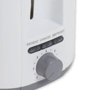 Nero Toaster 2 Slice White with 7 Browning Settings