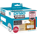 5 Pack Dymo 1933081 LW Durable Labels 25x89mm Black On White Box 700 1933081 (5 Pack) - SuperOffice