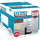 5 Pack Dymo 1933086 LW LabelWriter Durable Labels 104x159mm White Box 200 1933086 (5 Pack) - SuperOffice