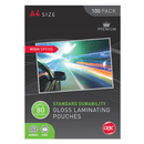 5 Pack GBC High Speed Premium Laminating Pouches 80 Micron A4 Clear 100 Sheets BL80MHSA4 (5 Packs of 100) - SuperOffice