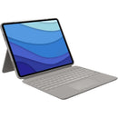 Logitech Combo Touch KeyBoard Trackpad Case iPad Pro 12.9" Inch 6th/5th Gen 2021 Sand 920-010223 (Sand Colour) - SuperOffice