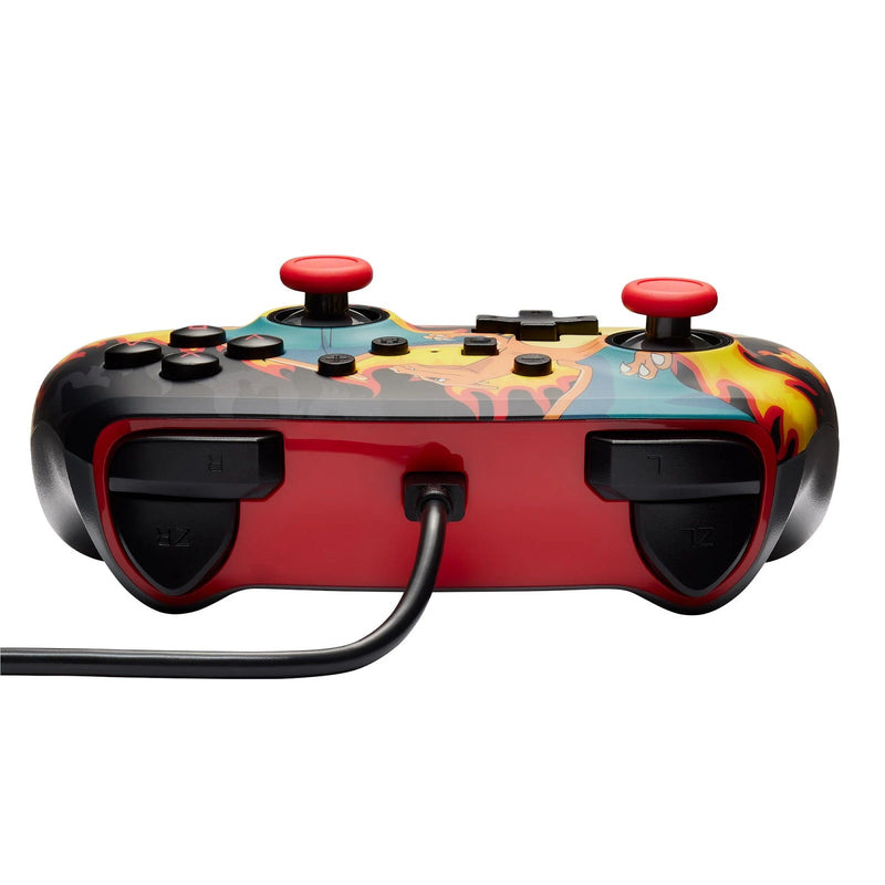 PowerA Enhanced Wired Controller for Nintendo Switch Charizard Firestorm