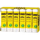 6 Pack UHU Glue Stick 40G 3300070 (6 Pack) - SuperOffice