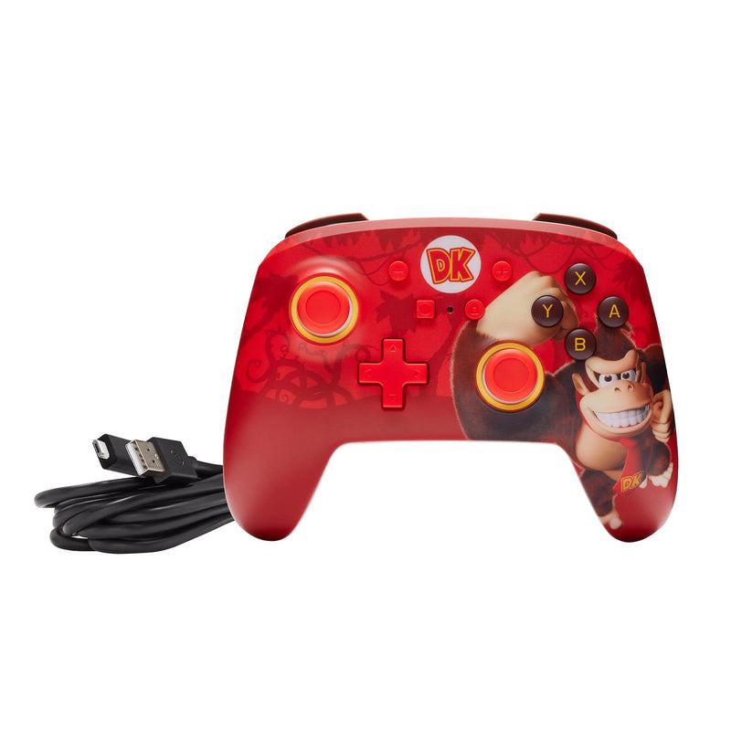 PowerA Enhanced Wired Controller for Nintendo Switch Donkey Kong Flex