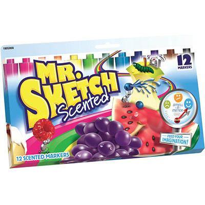 8 Packs Mr Sketch Scented Markers Assorted Pack 12 Bulk 1905069-8 - SuperOffice