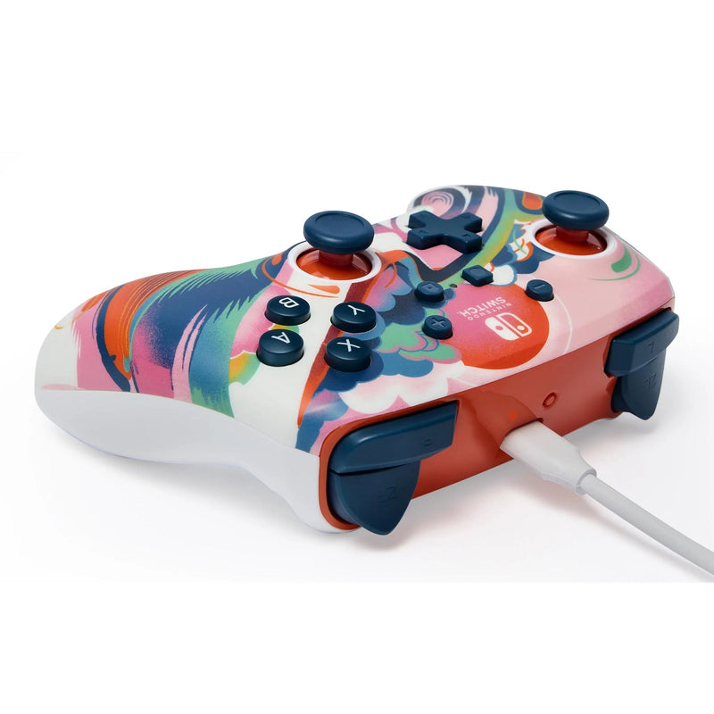 PowerA Enhanced Wireless Controller for Nintendo Switch Liquid Sunset