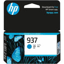 HP 937 Cyan Ink Cartridge Genuine Original