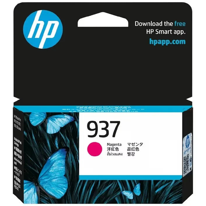 HP 937 Magenta Ink Cartridge Genuine Original