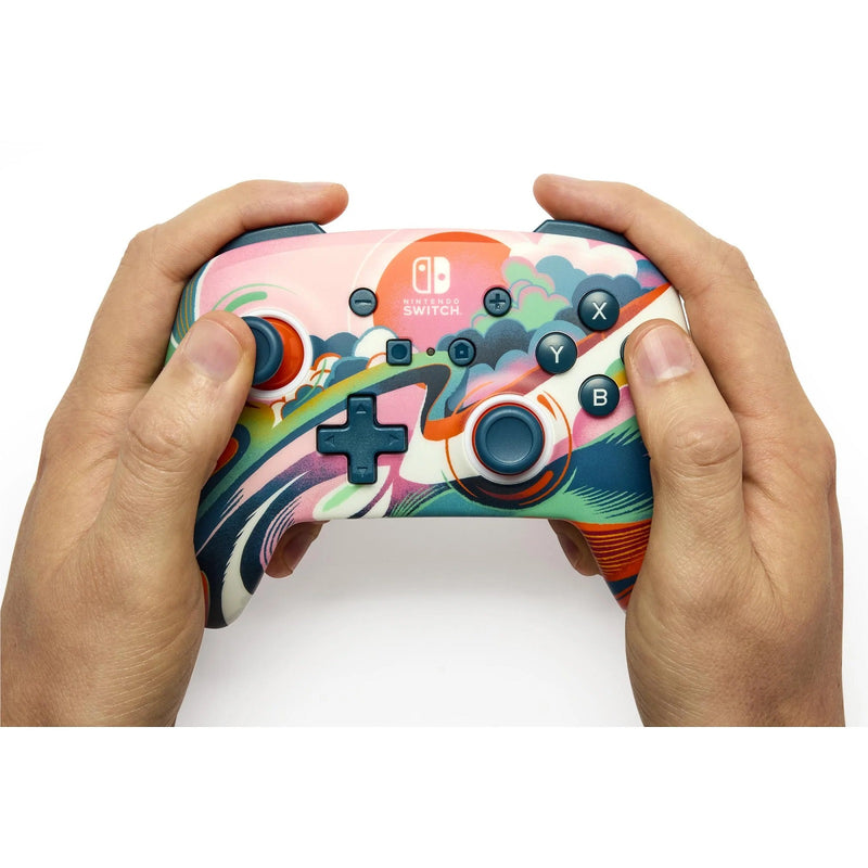 PowerA Enhanced Wireless Controller for Nintendo Switch Liquid Sunset