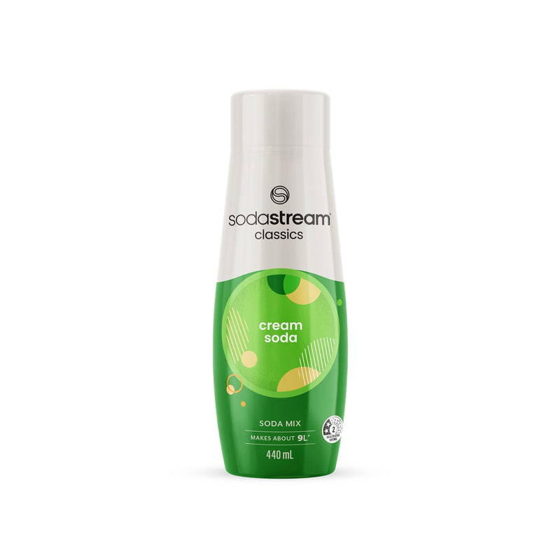 SodaStream Cream Creaming Syrup Soda Mix 440mL Pack 6 BULK