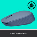 Logitech M171 Wireless Mouse Blue Grey