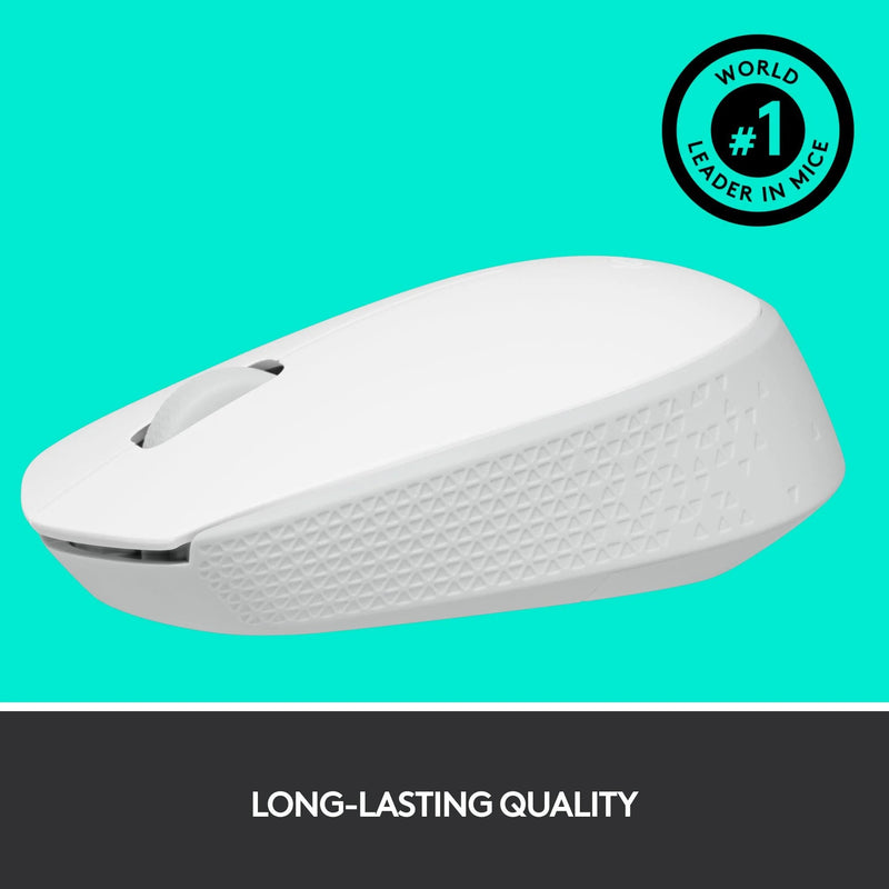 Logitech M171 Wireless Mouse Off White