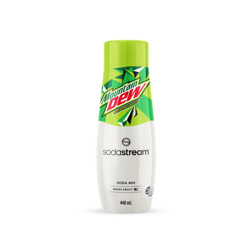 SodaStream Mountain Dew Syrup Soda Mix 440mL Pack 6 BULK