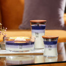 WoodWick Evening Luxe Trilogy Large Candle Crackles As It Burns 610G Hourglass