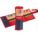 Stabilo 88 Point Fineliner Pen Roll Rollerset 0.4mm Assorted Colours Pack 25 0359530 - SuperOffice