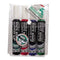 Pentel Maxiflo Whiteboard Marker Chisel Point 7Mm Assorted Wallet 4