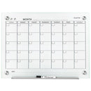 Quartet Infinity Glass Calendar Board Calendar 600x900mm