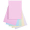 Quill Coloured A4 Copy Paper 80Gsm Pastels Colours Pack 250 Sheets