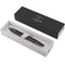 Parker IM Ballpoint Pen Retractable Matte Gun Metal Grey Titanium Medium