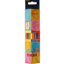 Belgrave Triangular Coloured Pencil Assorted Pack 12