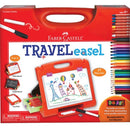 Faber-Castell Travel Easel Crayons Coloured Pencils Markers 37pc Art Set