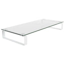 Esselte Glass Monitor Stand White