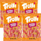 Trolli Sour Peach Heart Lollies Candy 2kg Bag 4 Pack Bulk