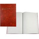 Collins 3880 Series Account Book Feint Paged 84 Leaf A4 Red