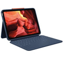 Logitech Rugged Protective Keyboard Case Combo 4 for iPad 10.9" 10th Gen Blue