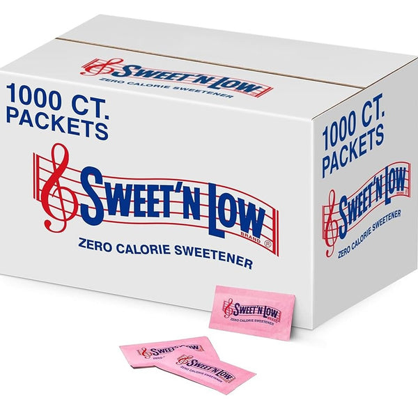 Sweet N Low Sweetener Sachets Packs 1000 Bulk Carton Box Tea Coffee