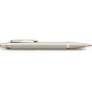 Parker IM Ballpoint Pen Champagne Gold Trim Gift Box Set