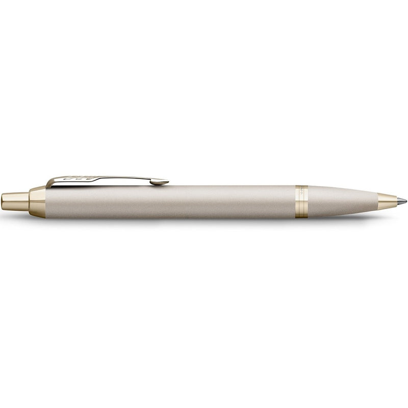 Parker IM Ballpoint Pen Champagne Gold Trim Gift Box Set