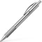 Faber-Castell Essentio Metal Ballpoint Pen Polished Shiny Chrome Retractable