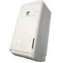 A&C Gentility Interleaved Toilet Paper Tissue Plastic Dispenser White AC-0105 AC-0105 - SuperOffice