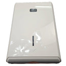 A&C Gentility Slimline Hand Towel Plastic Dispenser White AC-806A AC-806A - SuperOffice