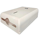 A&C Gentility Slimline Hand Towel Plastic Dispenser White AC-806A AC-806A - SuperOffice